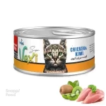  کنسرو پته ای گربه وکسی طعم مرغ و کیوی ۱۱۰ گرمی - کنسرو پته ای گربه وکسی طعم مرغ و کیوی ۱۱۰ گرمی
