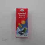 قطره تقویت نطفه و مولتی ویتامین apexisol - 10 میلی لیتر، تقویت کننده نطفه و سیستم ایمنی در پرنده، حاوی...