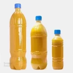 آب سیب و پرتقال ۳۰۰ میلی گرم  - تازه و طبیعی، بدون شکر، بدون افزودنی، ارایه در بطری پلمپ شده