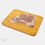 استیک ری بای گوساله استیک ریب آی گوساله 500 الی 600 گرم - راسته گوساله با استخوان، برش خرده استیکی در بسته بندی بهداشت...
