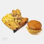 اکسترا باکس - یک تکه ران مرغ سوخاری نرمال، یک تکه ران مرغ سوخاری اسپایسی،...