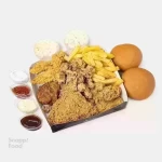 میکس باکس - یک تکه ران مرغ سوخاری نرمال، یک تکه ران مرغ سوخاری اسپایسی،...