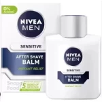 افتر شیو پوست های حساس نیوا سنسیتیو بالم Nivea Sensitive Balm حجم 100 میلی لیتر - حاوی بابونه و هاماملیس جهت تسکین و آرامش بخشی