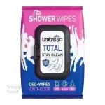 دستمال مرطوب خوشبو کننده بدن آمبرلا مدل Total تعداد 50 عددی - حاوی رایحه تمیز و ملایم
مناسب استفاده روزانه (محل کار، میهما...