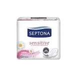 نوار بهداشتی سایز بزرگ و حساس سپتونا ۸ عددی - نوار بهداشتی سایز super ultra plus
مخصوص پوست های حساس