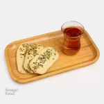 بیسکویت کره ای ۱ کیلوگرم (60 تا 70 عدد) - شیرینی ترد با ترکیب آرد سفید و کره، تزیین شده با کنجد