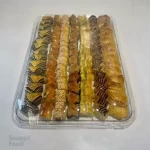 کد 300 شیرینی لبنانی بزرگ 1.500 کیلوگرم - فیلینگ مغز بادام و گردو