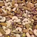 آجیل چهار مغز خام ۲۵۰ گرم - مغز پسته خام ،بادام هندی خام،مغز بادام خام ، مغز فندوق ایران...