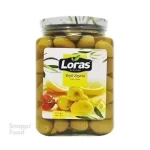 زیتون بدون هسته LORAS 2 تا 2.5 کیلوگرم - یک شیشه