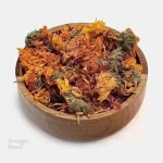 گل همیشه بهار ۳۵گرم - طبع سرد، تسکین علایم بیماری های روده التهابی، درمان ورم معده...