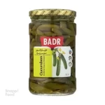 خیارشور سوپر ویژه بدر 630 گرم - خیارشور در سرکه در سایز ریز