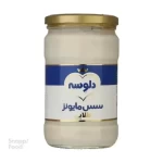 سس مایونز طلایی 580 گرمی دلوسه  - سس مایونز 