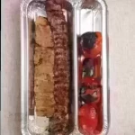 خوراک کباب سلطانی - یک سیخ کباب سلطانی گوشت گوسفندی 200 گرمی، یک سیخ کباب لقمه ز...