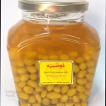 غوره غوره طعم دهنده خوشمزه  - شیشه ای , چاشنی مخصوص خورشت , انواع سالاد ، کمی شور 