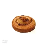 رول دارچین - خمیر هزار لایه، کره‌ نیوزلندی، کرم پتیسیر، کشمش و دارچین، 80...