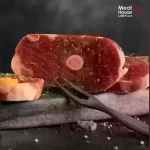 استیک ران گوسفندی 500 گرم - برش مغز ران گوسفندی، بیات شده ساده یا طعم دار شده در روغن زی...