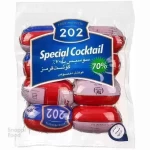 سوسیس کوکتل ویژه 70 درصد 202 500 گرم - 