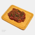 جوجه کبابی ران بندری 1 کیلوگرم - ران مرغ خرد شده کبابی، طعم دار شده با ادویه بندری، ارایه به...