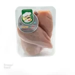 سینه مرغ سبز پاک شده 1 کیلوگرم - ± 50، سینه مرغ سبز پاک شده با استخوان به سفارش مشتری استیکی...