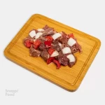 چنجه راسته گوساله کبابی 500 گرم - مناسب انواع کباب ایرانی و فرنگی، قابل ارایه در بسته بندی بهد...