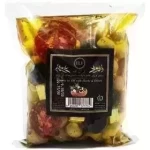 زیتون شور در روغن حاوی پنیر و سبزیجات ای ال اف - 600 گرم