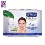 دستمال مرطوب پاک کننده آرایش چشم و صورت سپتونا  - دستمال مرطوب پاک کننده آرایش برای انواع پوست