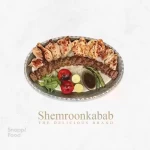 خوراک کباب شکاری - یک سیخ کباب لقمه گوشت گوسفندی 250 گرمی، یک سیخ جوجه کباب با...