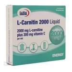 ویال ال کارنیتین ۲۰۰۰ میلی گرم یوروویتال EURHO VITAL 6 عدد (25 گرمی) - ویال ال کارنیتین ۲۰۰۰، ویتامین سی ۳۰۰، ۶ عدد ویال خوراکی با...