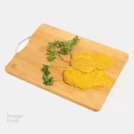 استیک سینه زعفرانی مرغ 1 کیلوگرم - طعم دار شده با روغن، زعفران، پیاز، نمک و فلفل، با بهترین کیف...