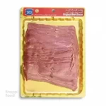 بیکن گوساله اصل 202 وکیوم - 250 گرم، گوشت گوساله عمل آوری پخته شده 97٪
