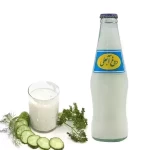 دوغ شیشه ای آبعلی گازدار 260 میلی لیتر - 