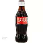 نوشابه شیشه ای خوشگوار کوکاکولا 250 میلی لیتر - 