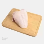 سینه با پوست و استخوان اقتصادی 1 کیلوگرم - مناسب گریل، سوخاری یا پخت به صورت سس پز،
ارایه به صورت خرد...