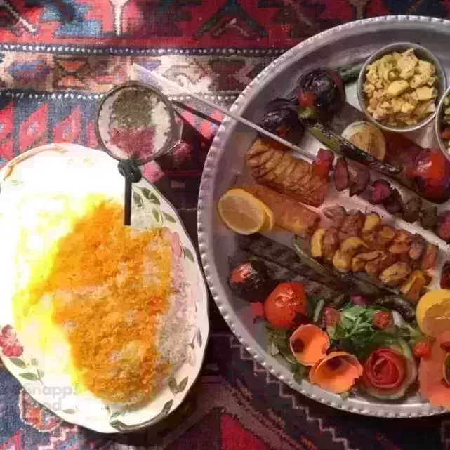 رستوران گیاهی مهر ميترا (نیاوران)-چلو کباب